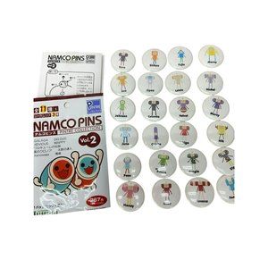 Namco Pins Volume 2 Lot‎ of 24 Galaga Dig Dug Xevious Mappy